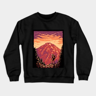 Hiking mountain Crewneck Sweatshirt